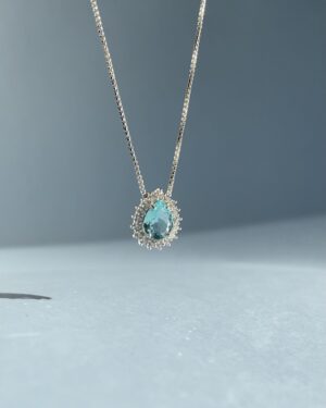 Colar Princesa Crav Azul