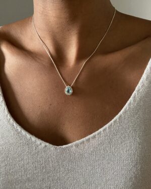 Colar Princesa Crav Azul