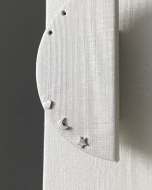 Trio Coração/ Lua/ Estrela