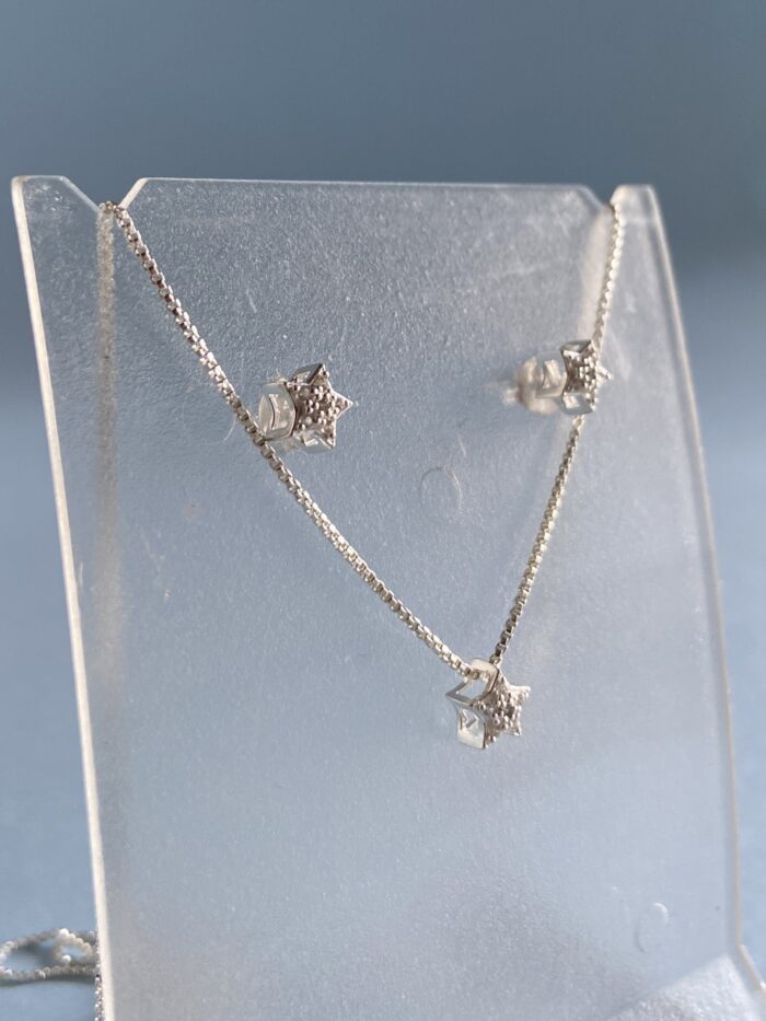 Conjunto Estrelinha Cravejada