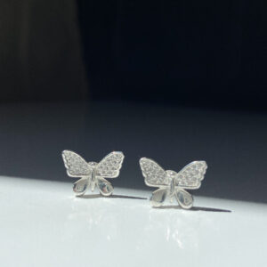 Brinco Borboleta Cravejada - Imagem 2