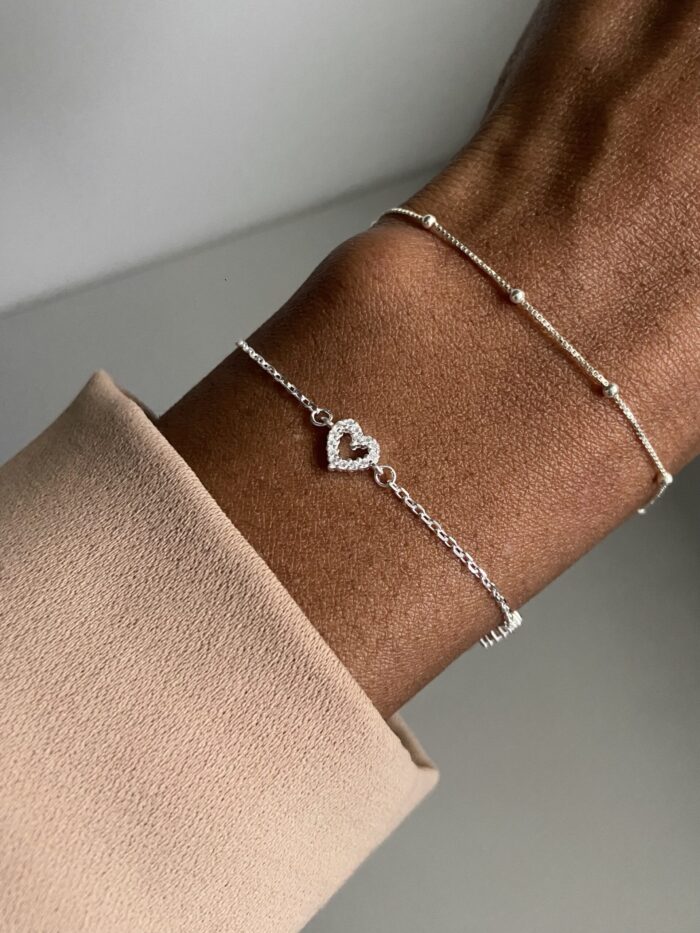 Pulseira Corações Bianca