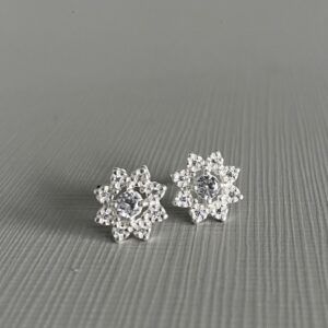 Brinco Flor Zirconia - Imagem 3