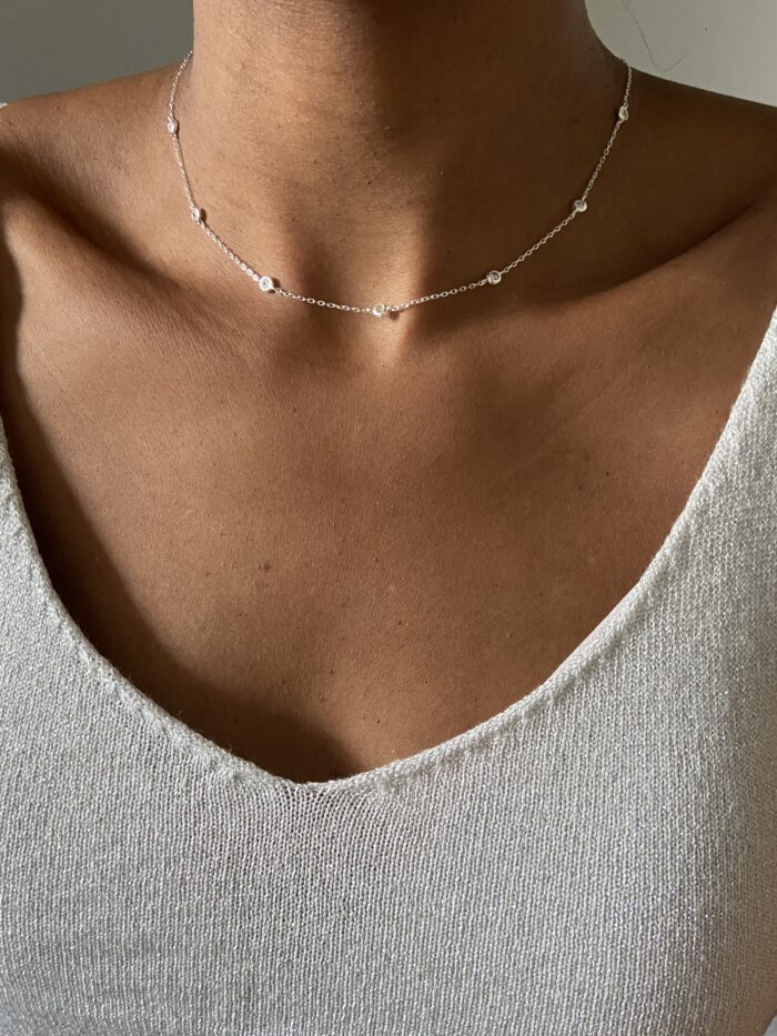 Colar Chocker Pontinhos de Luz - Image 3