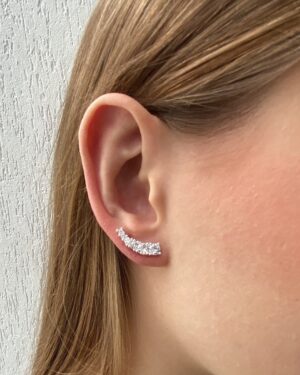 Brinco Ear Cuff Ponto de Luz