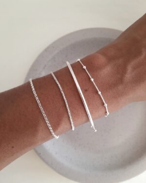Pulseira Bracelete Meia Cana