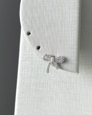 Brinco Lacinho Cravejado