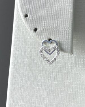 Brinco Dois Corações