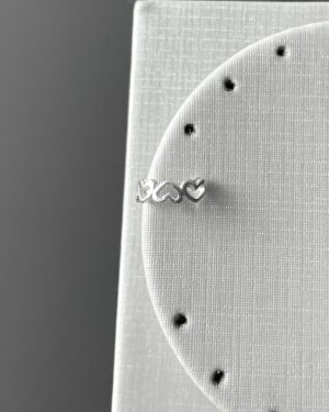 Piercing Fake Corações