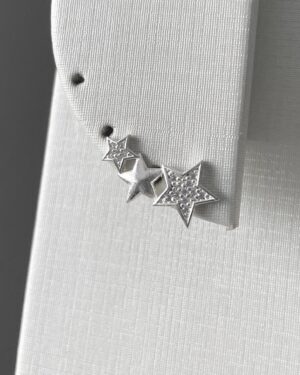 Brinco Ear Cuff 3 Estrelas