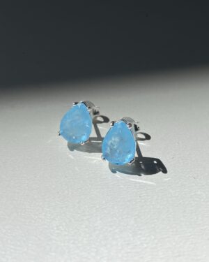 Brinco Gota Fusion Azul