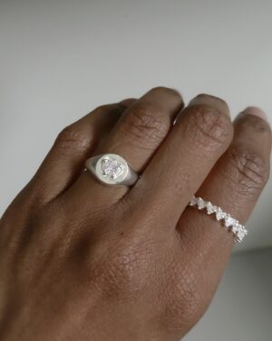 Anel Riviera Coração