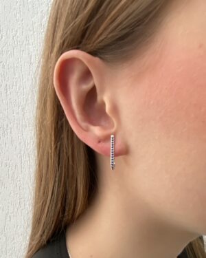 Brinco Ear Hook Azul