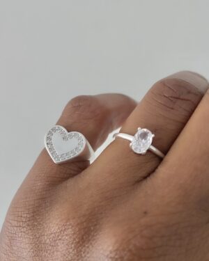 Anel Dedinho Coração