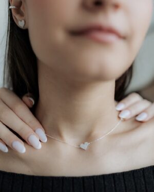 Colar Coração Bruna