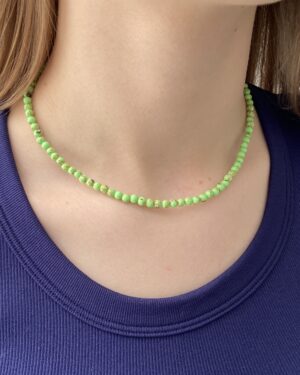 Colar Abalone Natural Verde