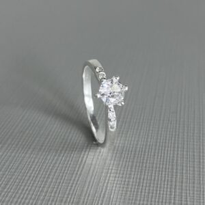 Anel Solitario 5mm