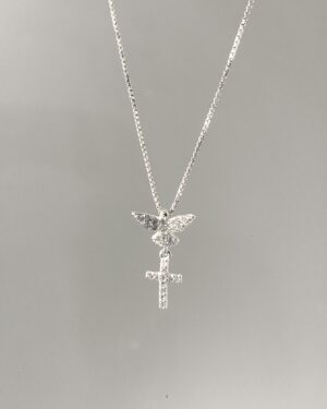 Colar Espírito Santo e Cruz