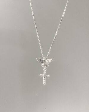 Colar Espírito Santo e Cruz