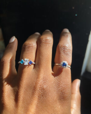 Anel Degrade Azul