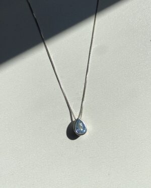 Colar Gota Azul