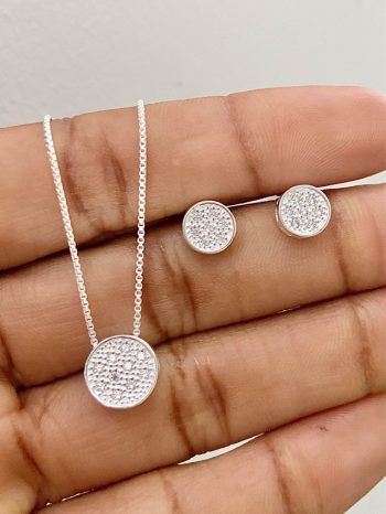 Colar Redondo Cravejado